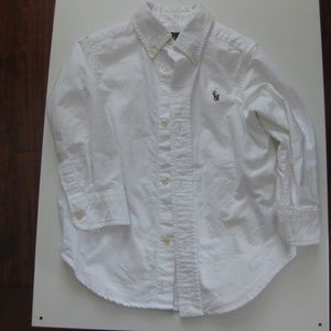 Ralph Lauren Childrenswear Little Boys 2T Long-Sleeve Shirt